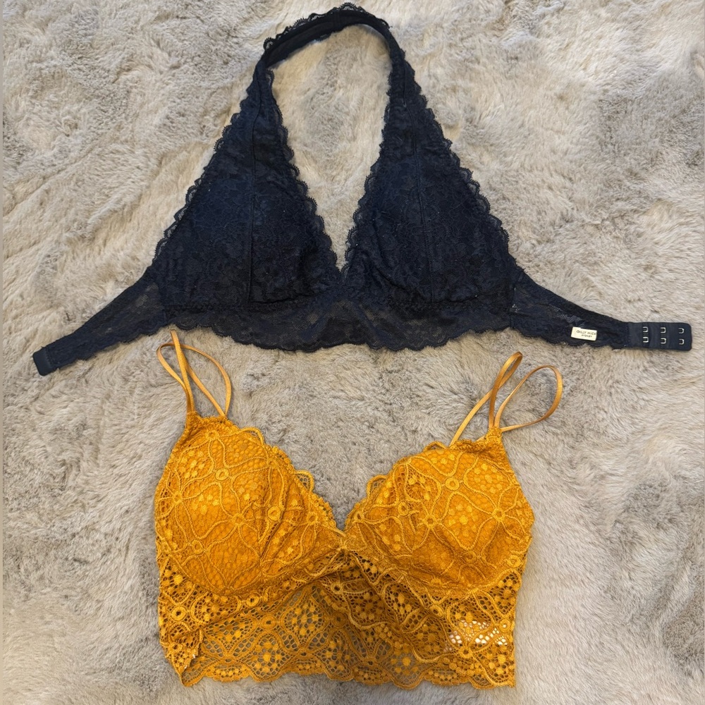Small padded bralettes